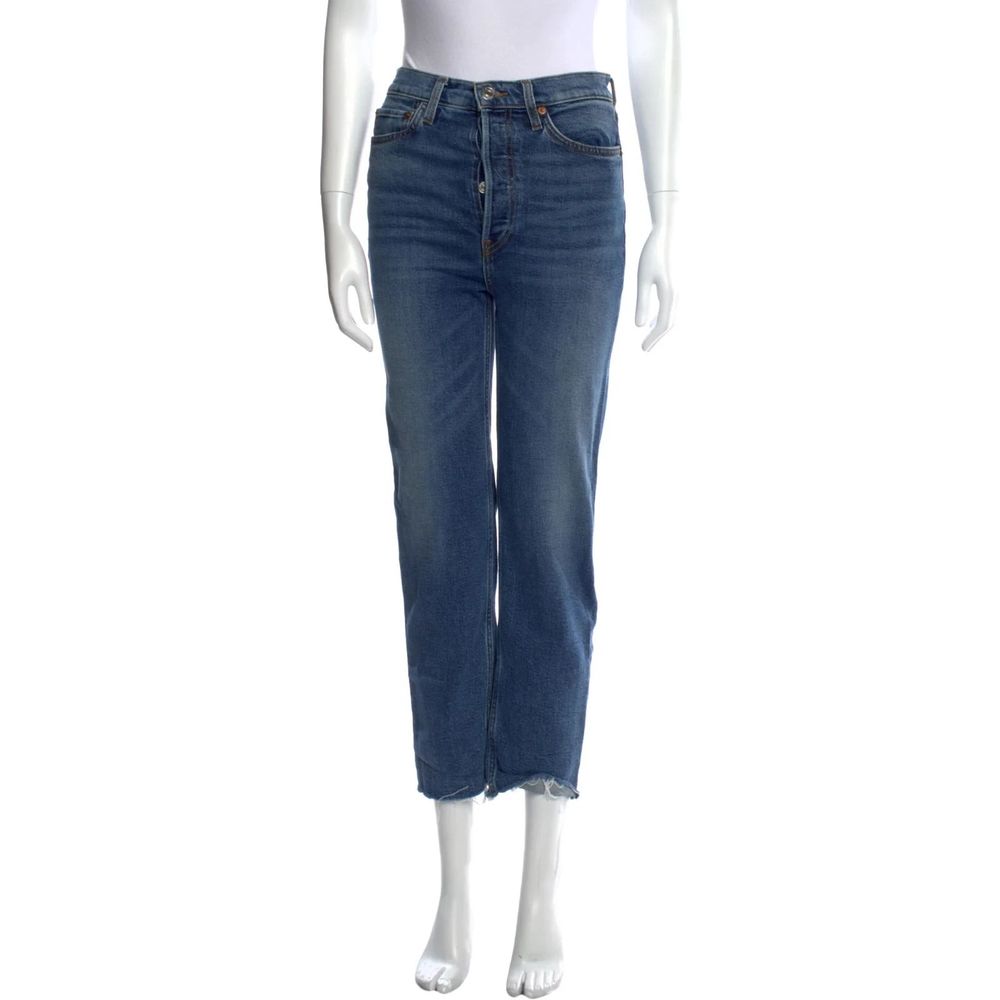RE/DONE 70s Ultra High Rise Straight Leg Jeans 26